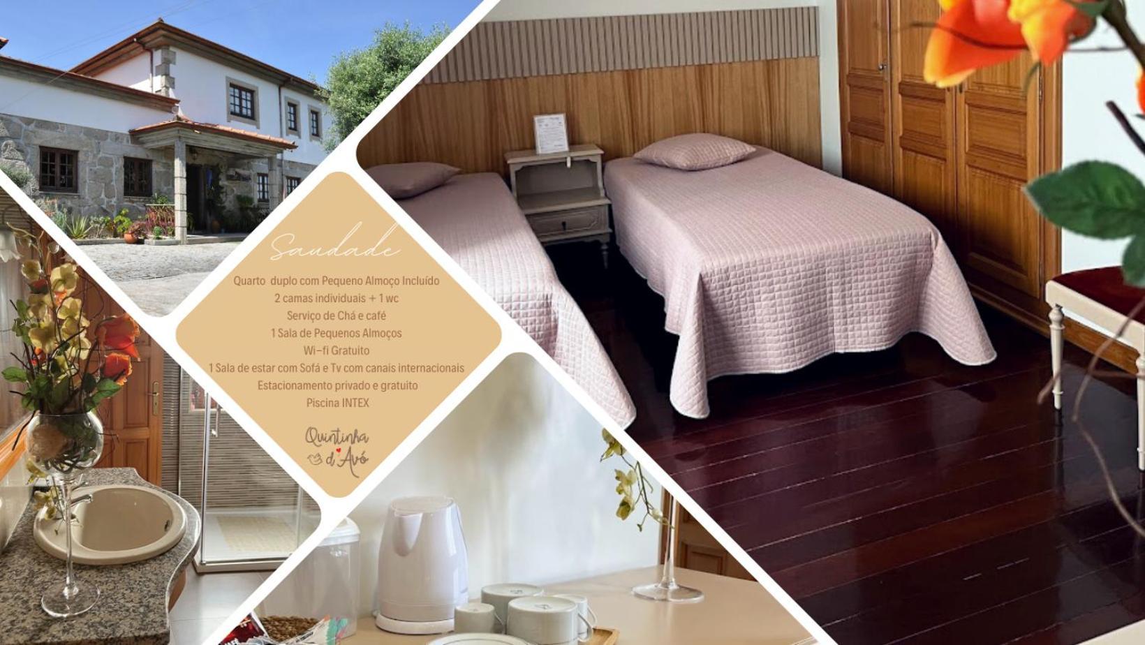 Bed and Breakfast Quintinha D'Avo Vila de Prado Esterno foto